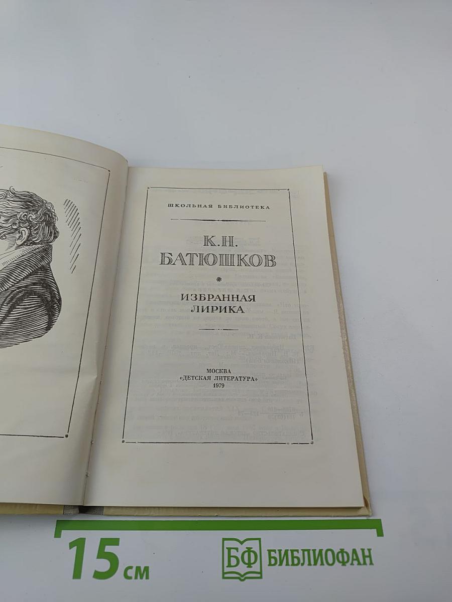 Избранная лирика. Для средней школы