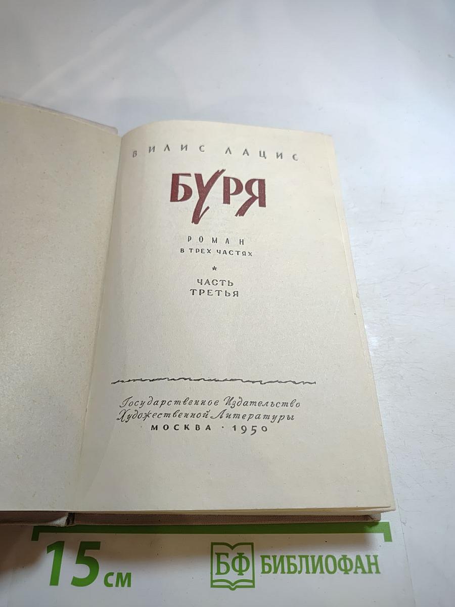 Буря. Часть третья