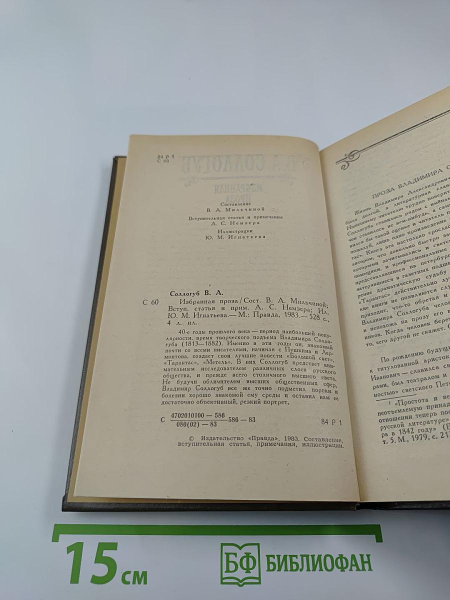 Избранная проза