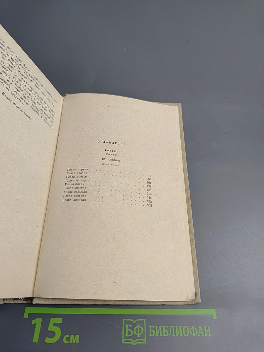 Костер. Книга первая. Вторжение