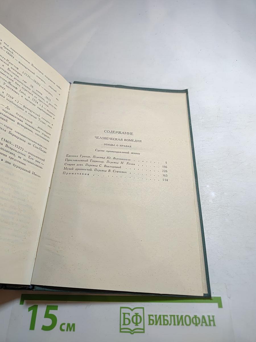 Человеческая комедия. Том 6