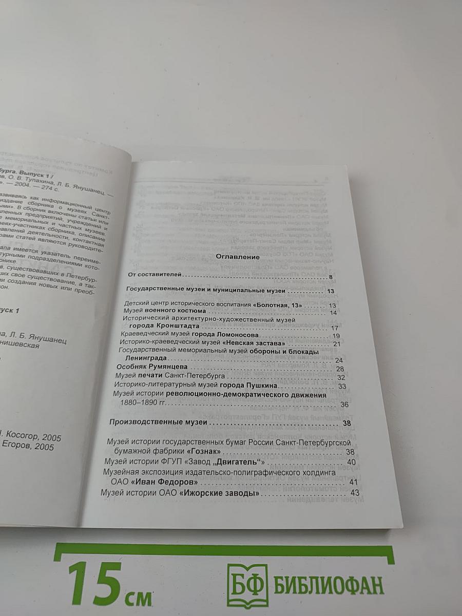 "Малые" музеи Санкт-Петербурга