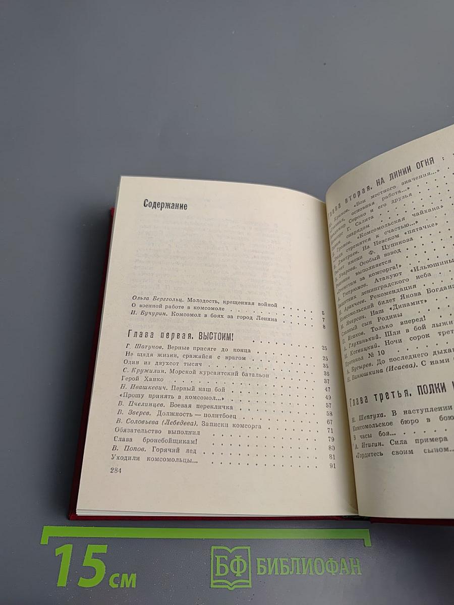 Комсорги переднего края