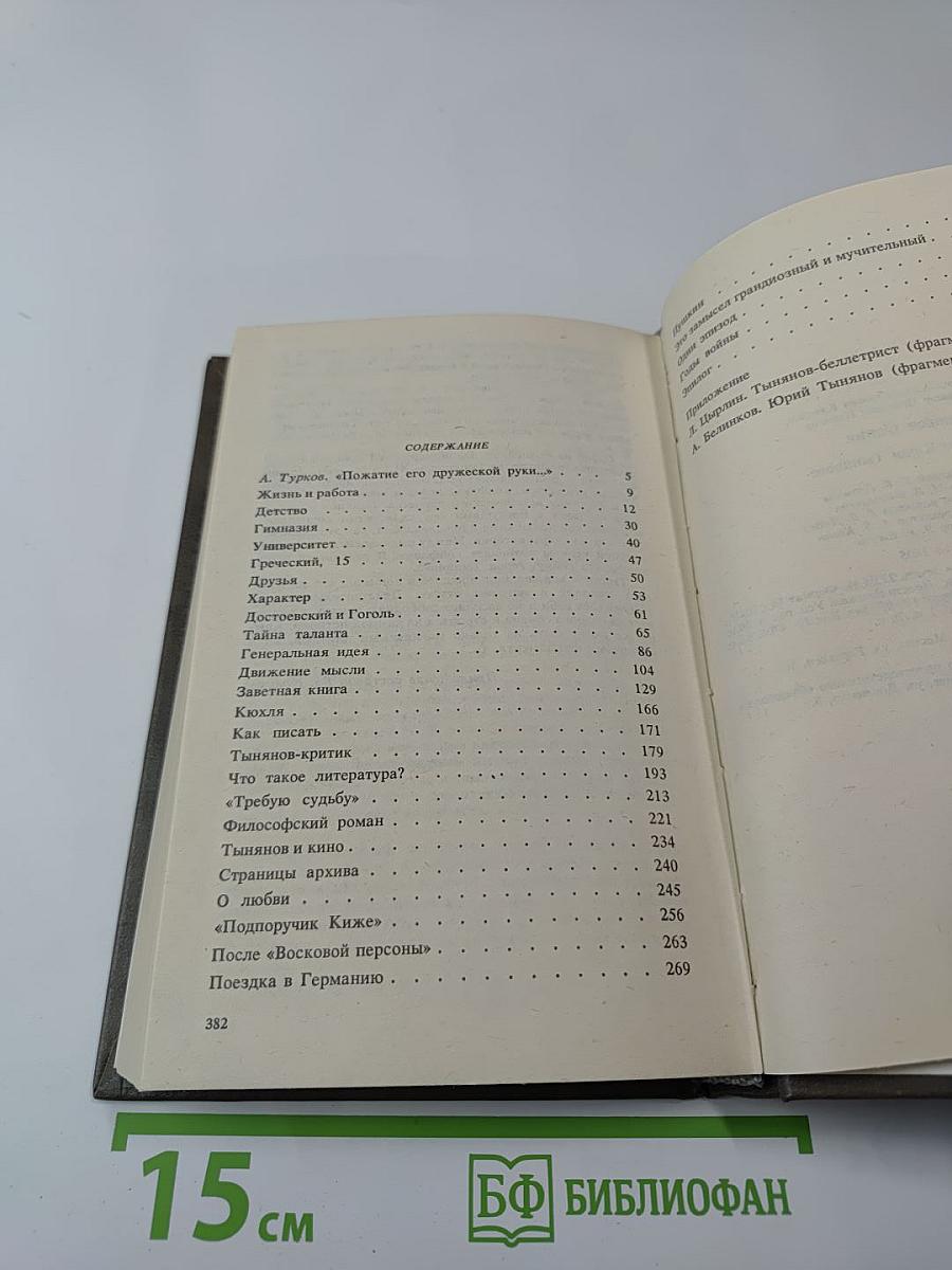 Новое зрение. Книга о Юрии Тынянове