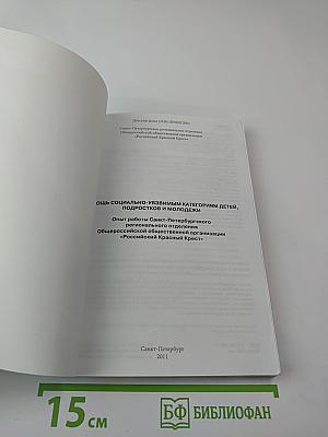 Помощь социально-уязвимым категориям детей, подростков и молодежи. Опыт работы Санкт-Петербургского регионального отделения Общероссийской общественной организации «Российский Красный Крест»