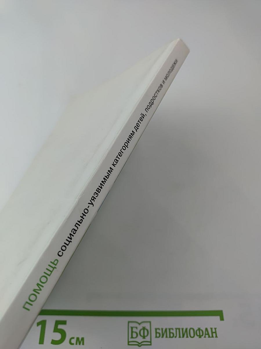Помощь социально-уязвимым категориям детей, подростков и молодежи. Опыт работы Санкт-Петербургского регионального отделения Общероссийской общественной организации «Российский Красный Крест»