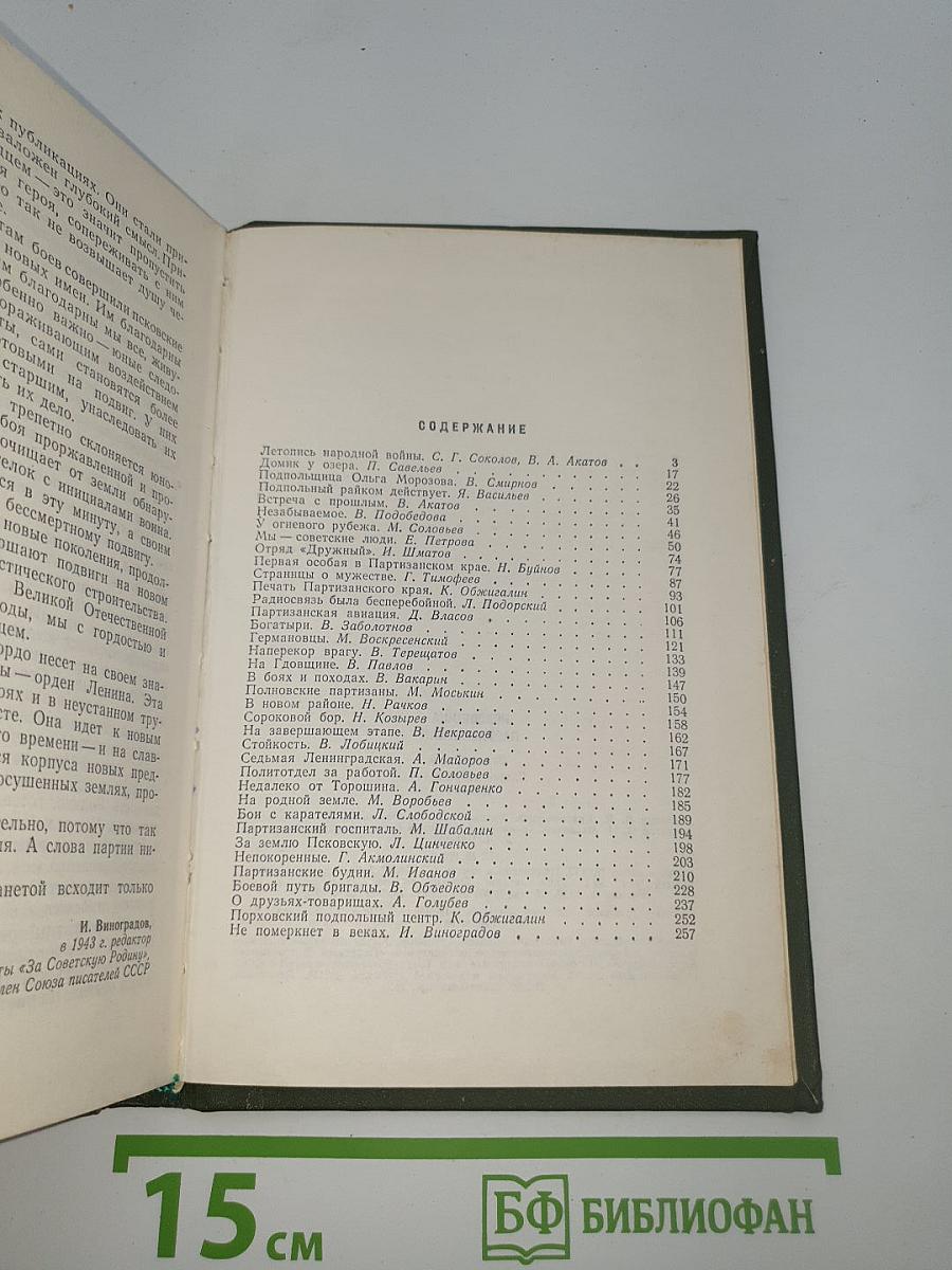 Псковщина партизанская
