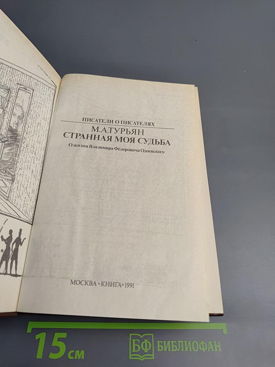 Писатели о писателях. Странная моя судьба