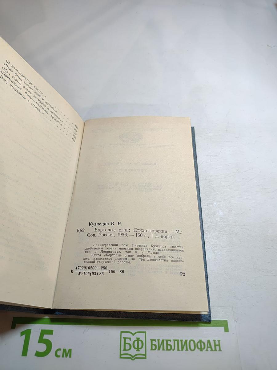 Бортовые огни