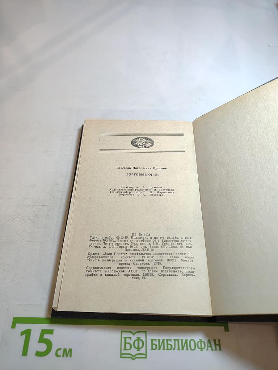 Бортовые огни