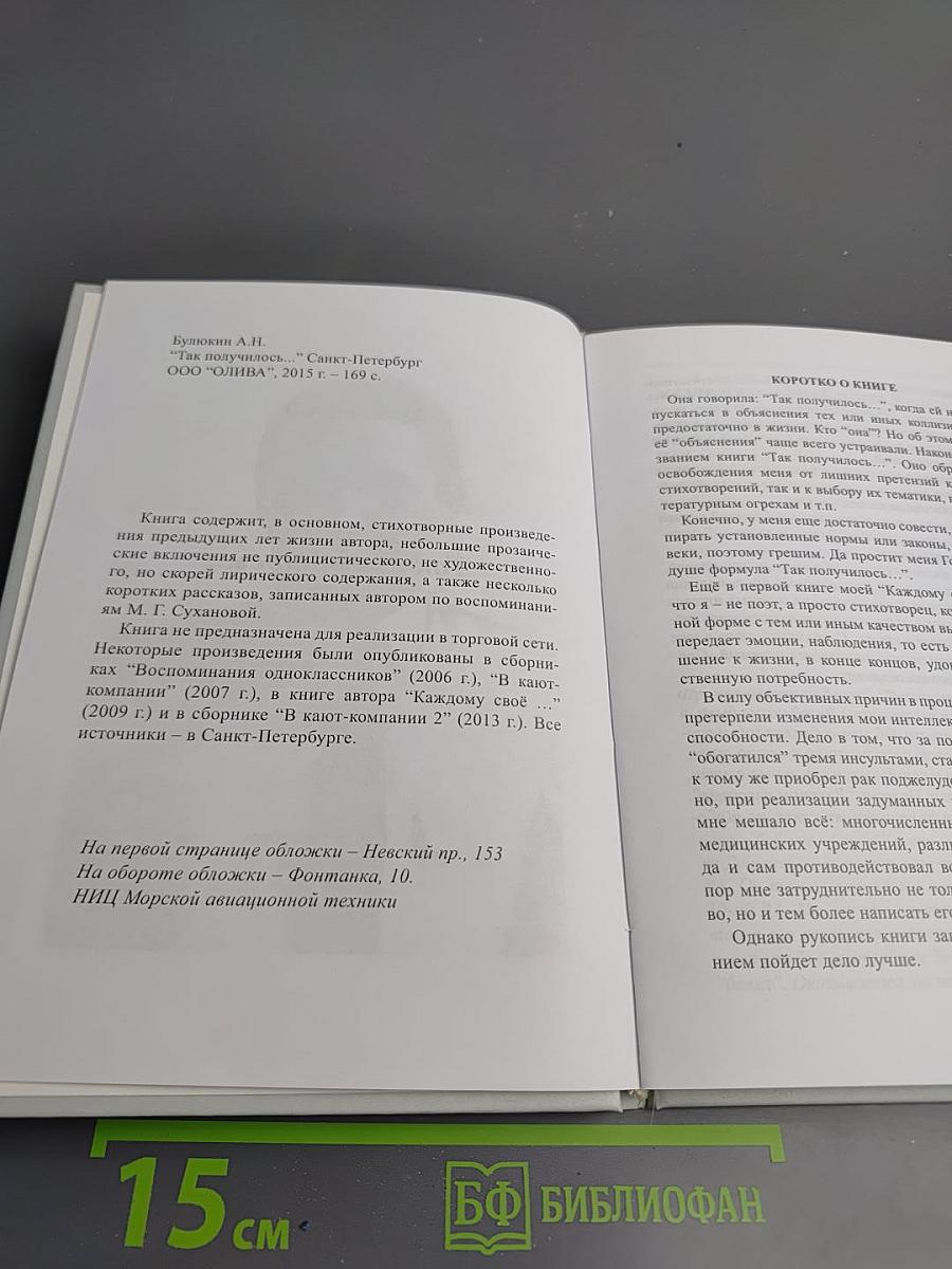 Так получилось...