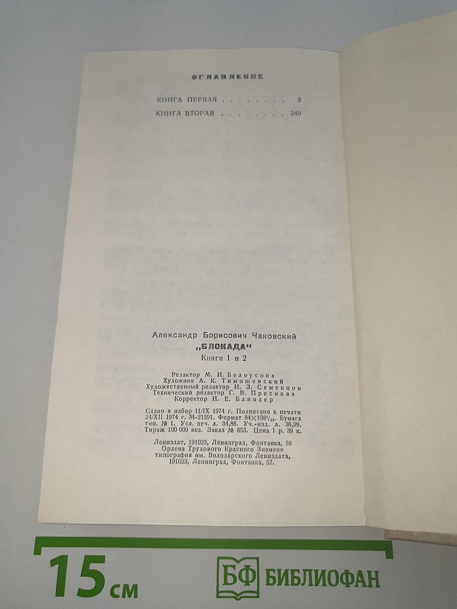 Блокада. Книги 1 и 2