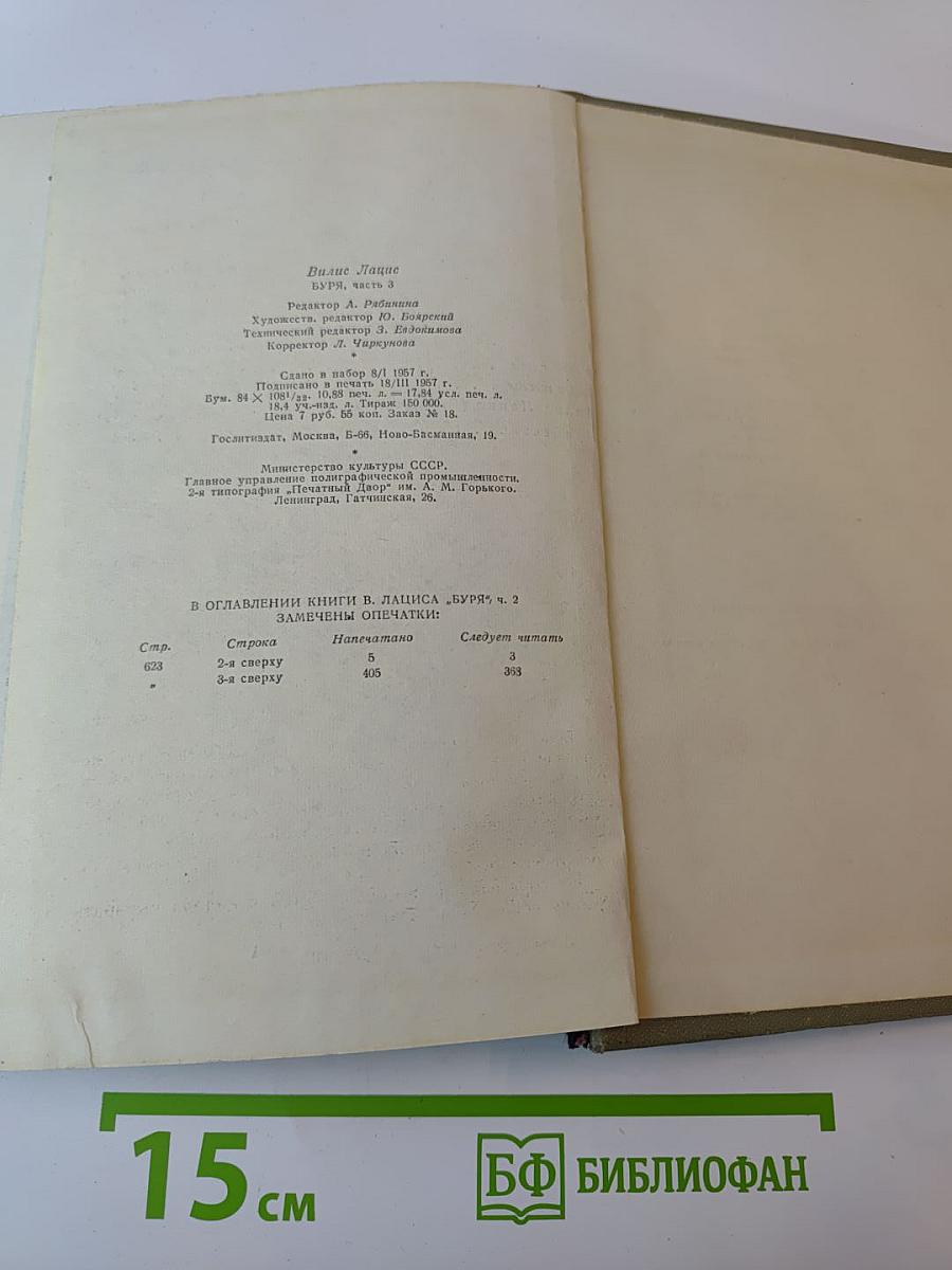 Буря. Часть 3