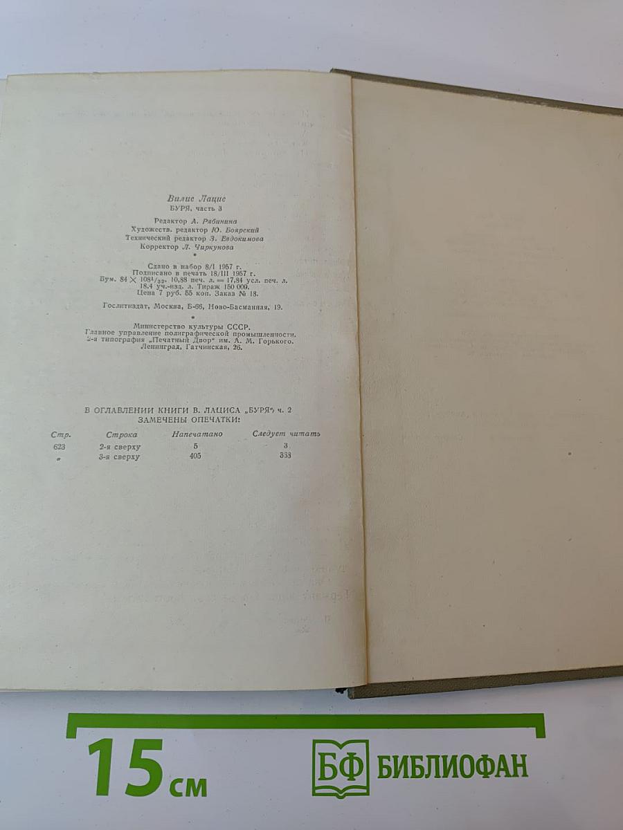 Буря. Часть 3