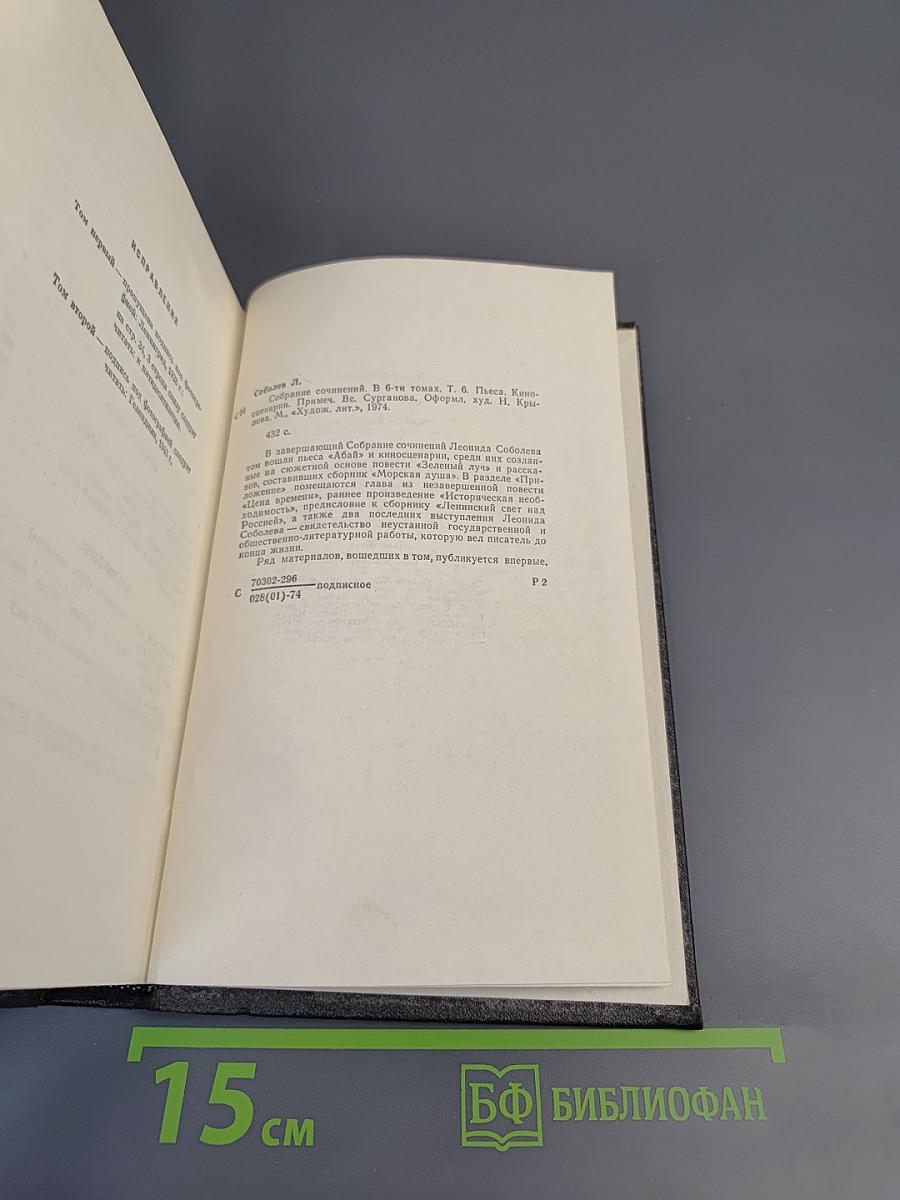 Собрание сочинений. Том 6. Пьеса. Киносценарии