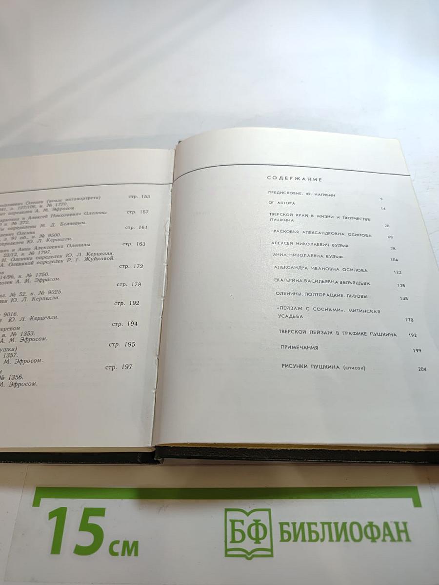 Тверской край в рисунках Пушкина