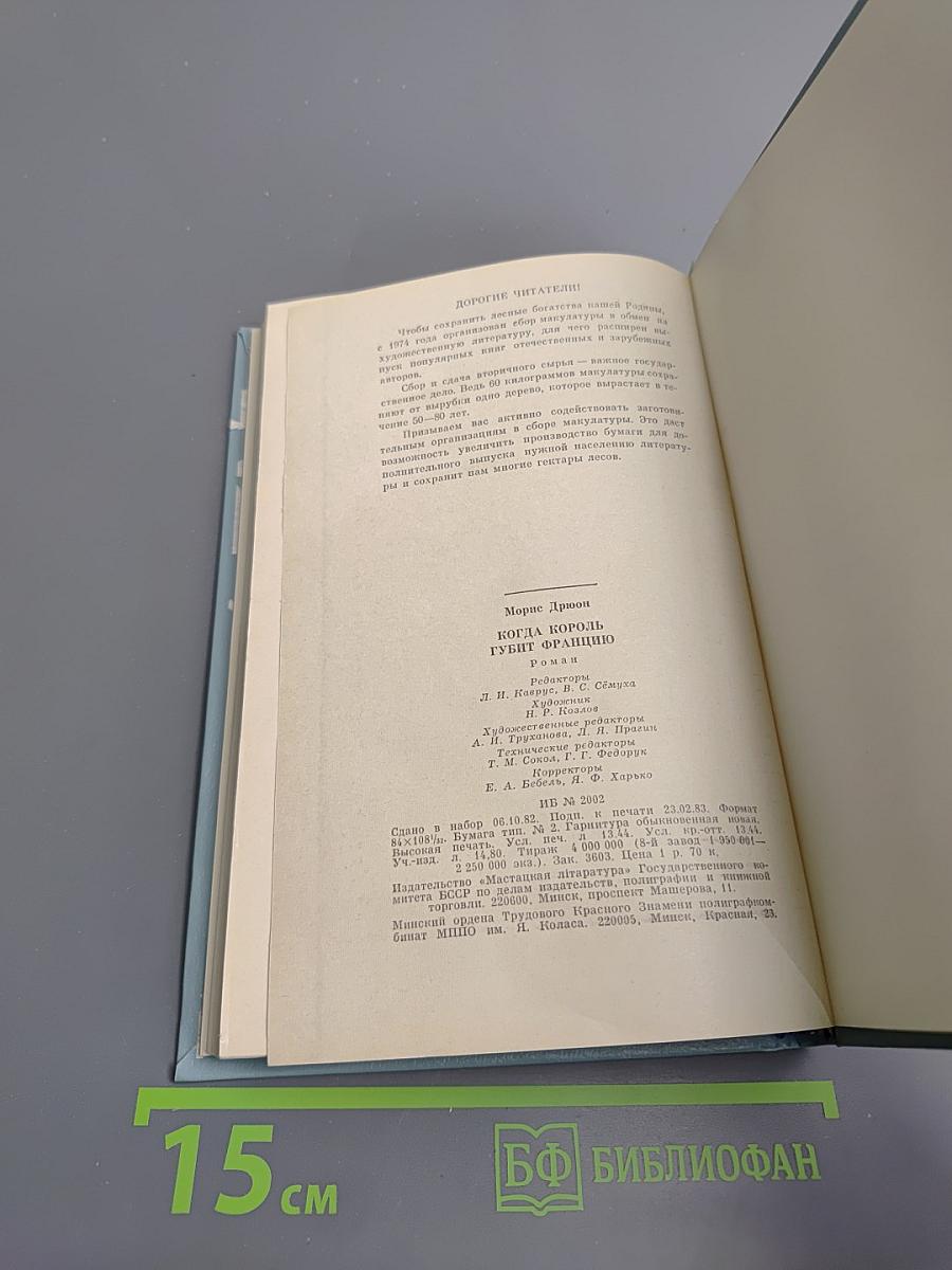 Когда король губит Францию