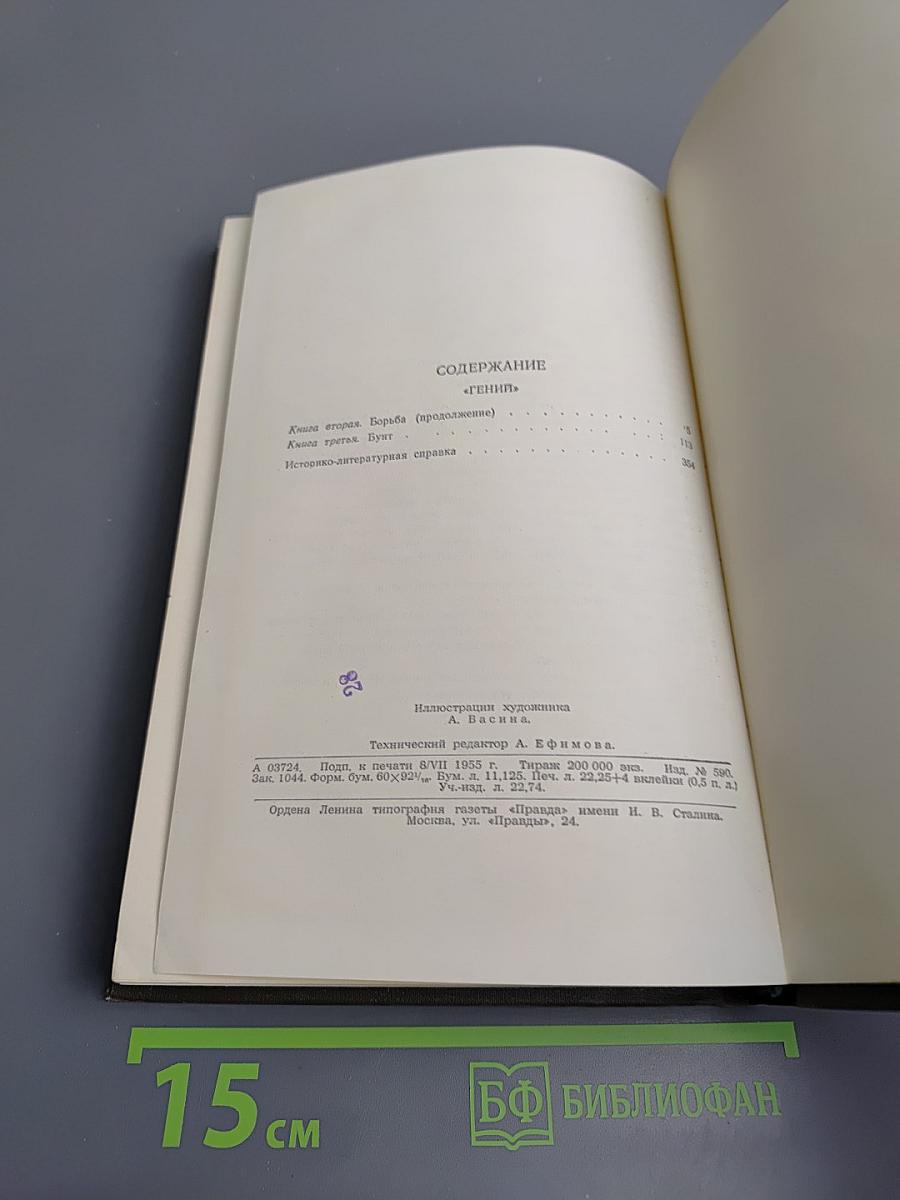 Теодор Драйзер. Собрание сочинений в двенадцати томах. Том 7: Гений