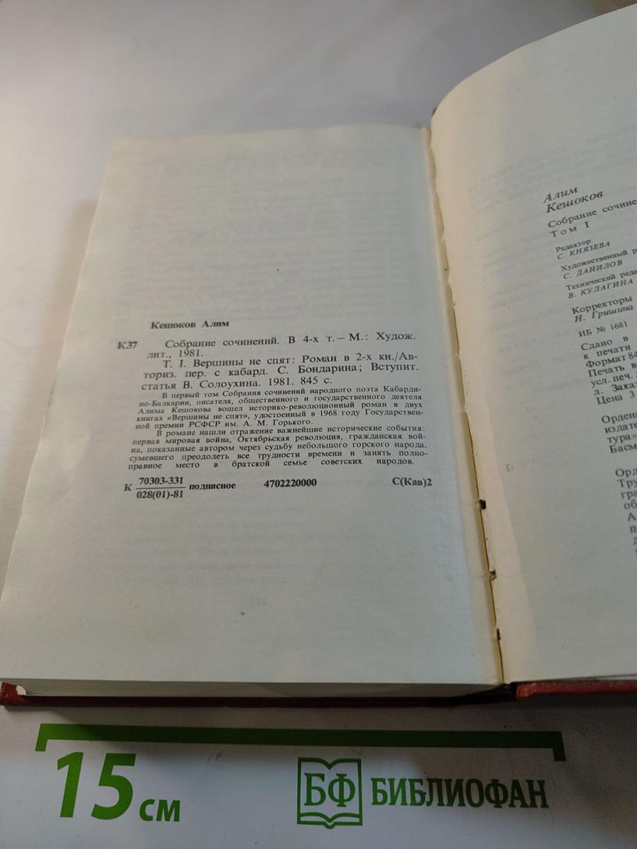 Вершины не спят. Том 1