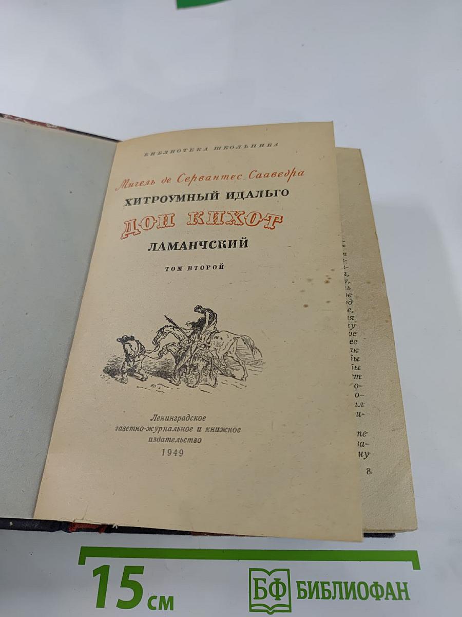 Хитроумный идальго Дон Кихот Ламанчский. Том II