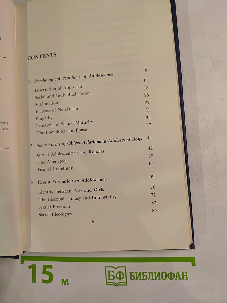 Selected Problems of Adolescence