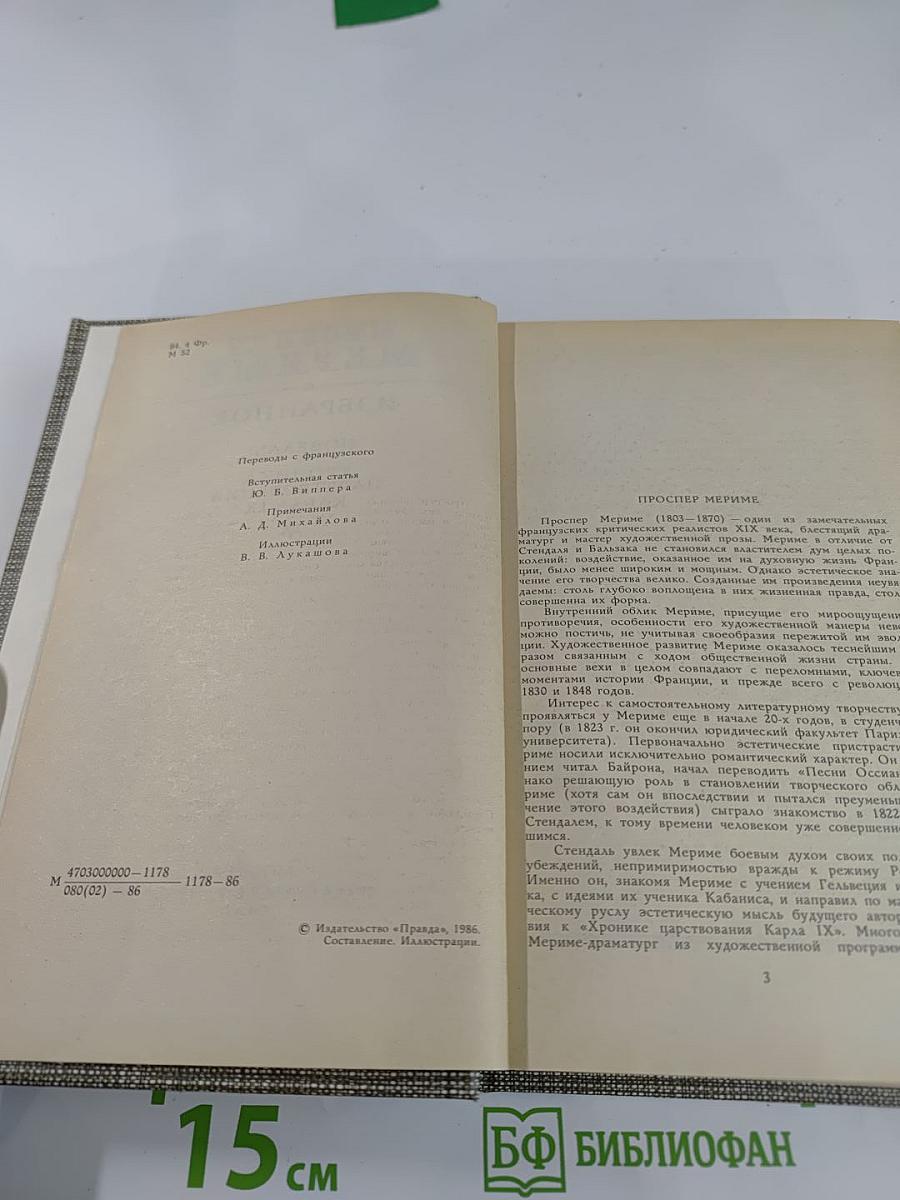 Избранное: Новеллы, Хроника царствования Карла IX