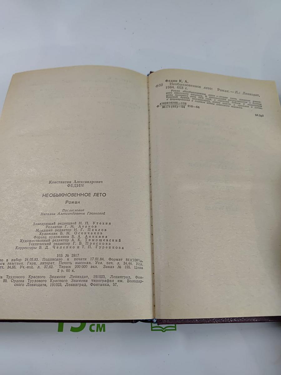 Необыкновенное лето