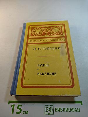 Рудин. Накануне