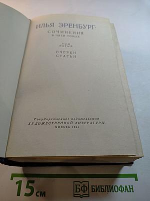 Сочинения в пяти томах. Том пятый: Очерки. Статьи