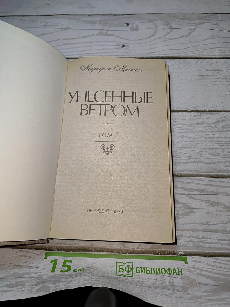 Унесенные ветром. Том 1