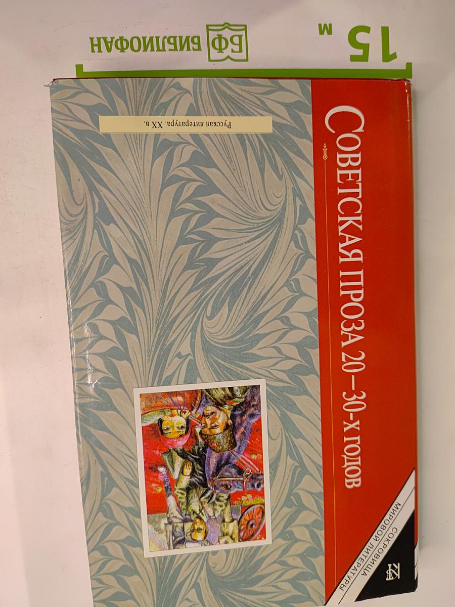 Советская проза 20–30-х годов. Том 1