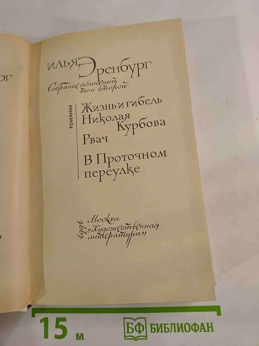 Собрание сочинений. Том второй. Романы: Жизнь и гибель Николая Курбова, Рвач, В Проточном переулке