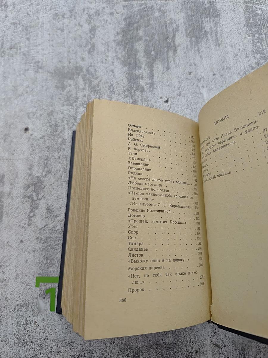 М. Ю. Лермонтов. Стихотворения и поэмы