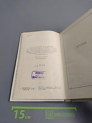 Сочинения в двух томах. Том второй: Проза. Переводы