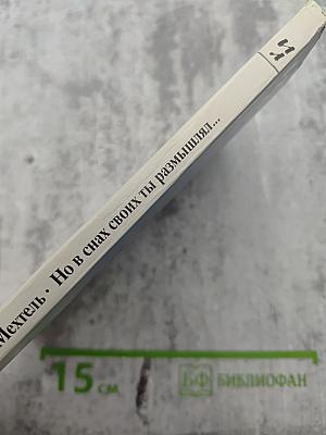 Но в снах своих ты размышлял...