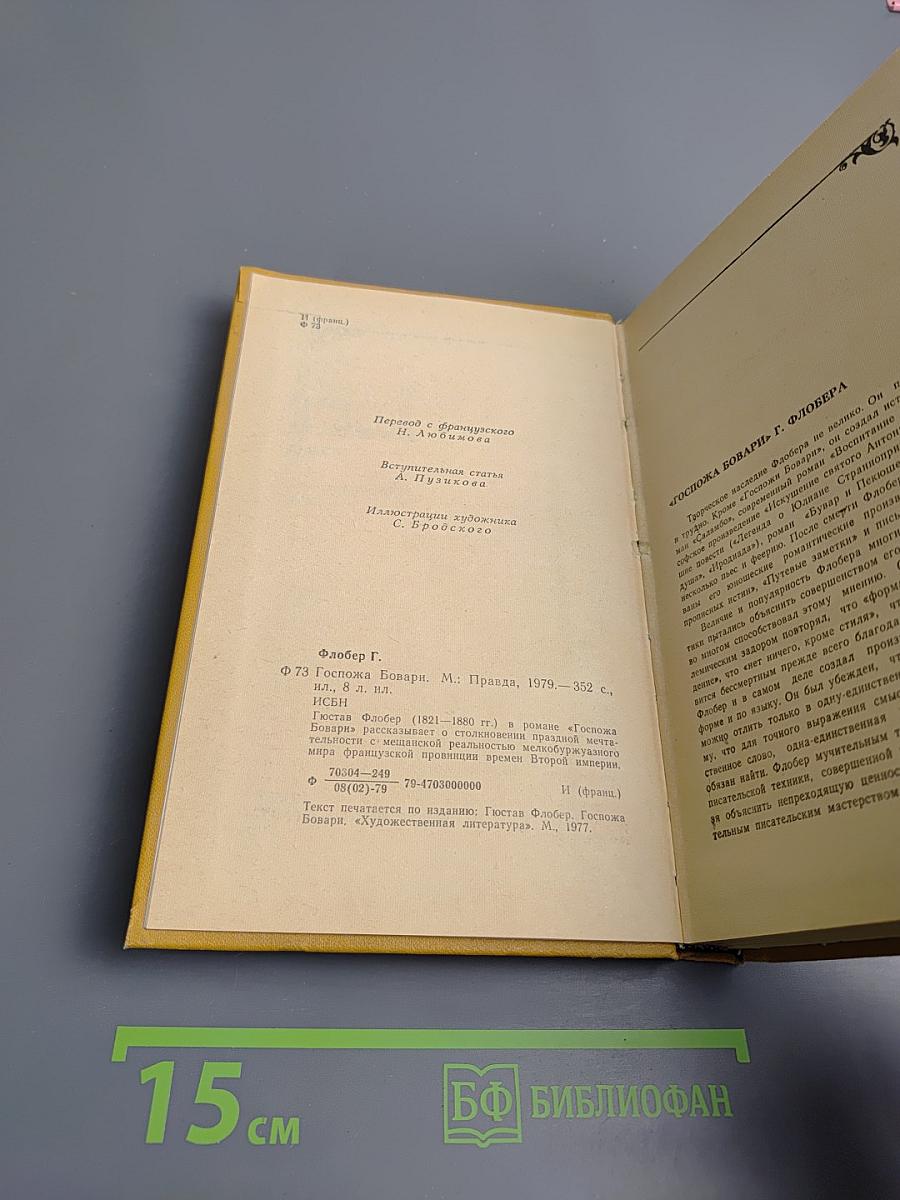 Госпожа Бовари