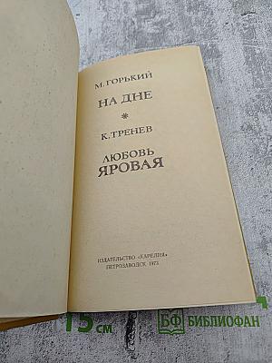 На дне. Любовь Яровая