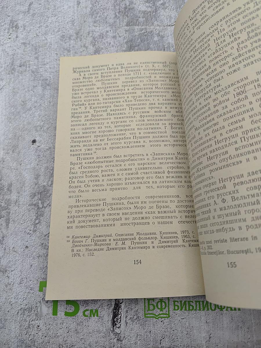 Пушкин в Молдавии и Валахии