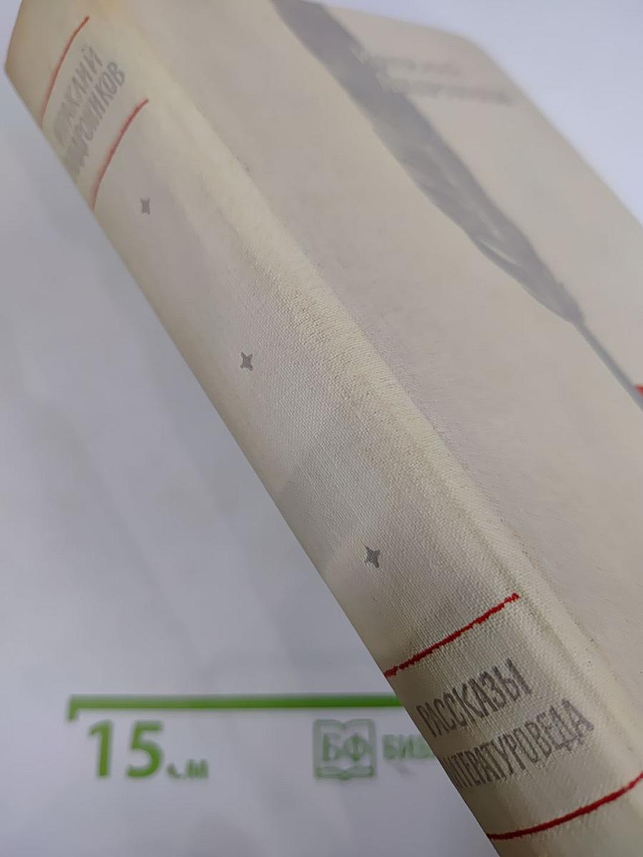 Рассказы литературоведа