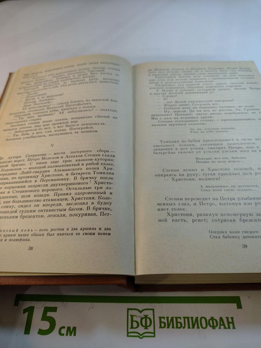 Тихий Дон. Роман в четырех книгах. Книги первая и вторая