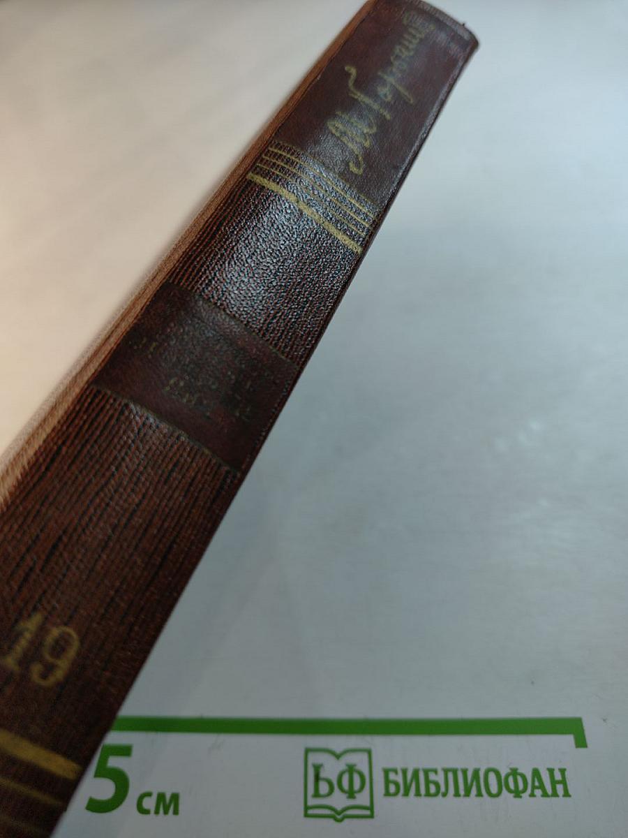 Полное собрание сочинений. Художественные произведения в 25-ти томах. Том 19