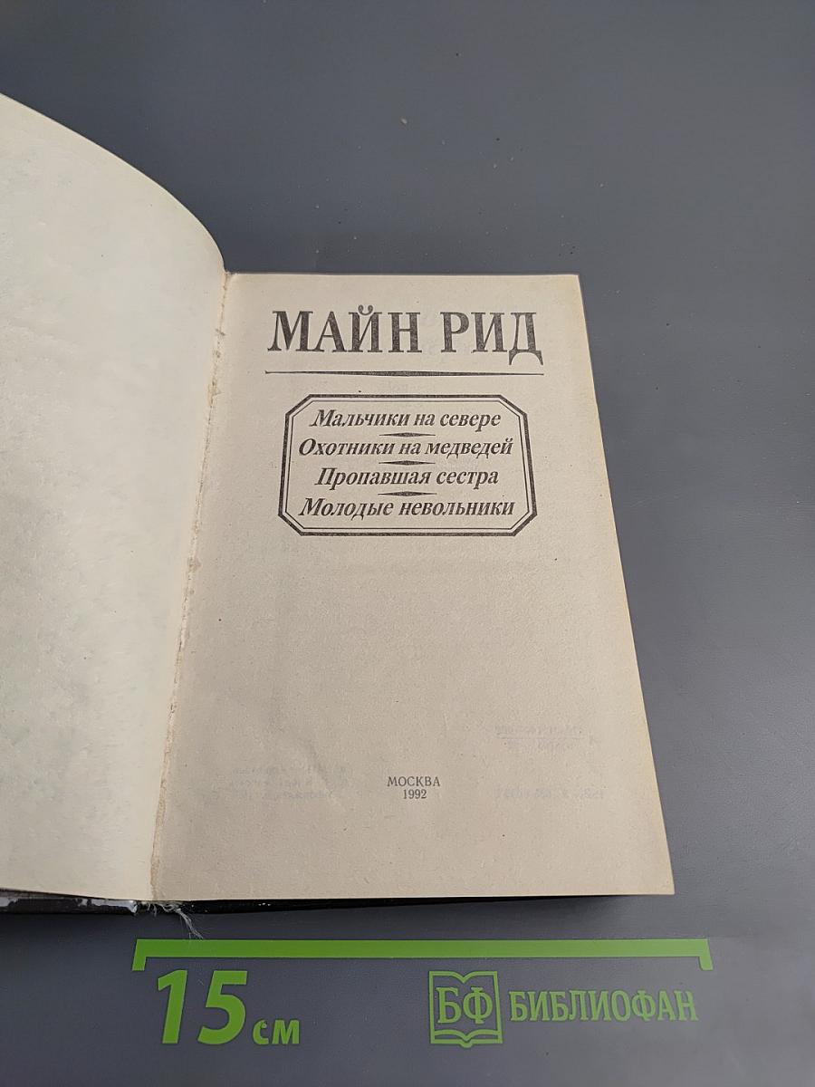 Мальчики на севере. Охотники на медведей. Пропавшая сестра. Молодые невольники