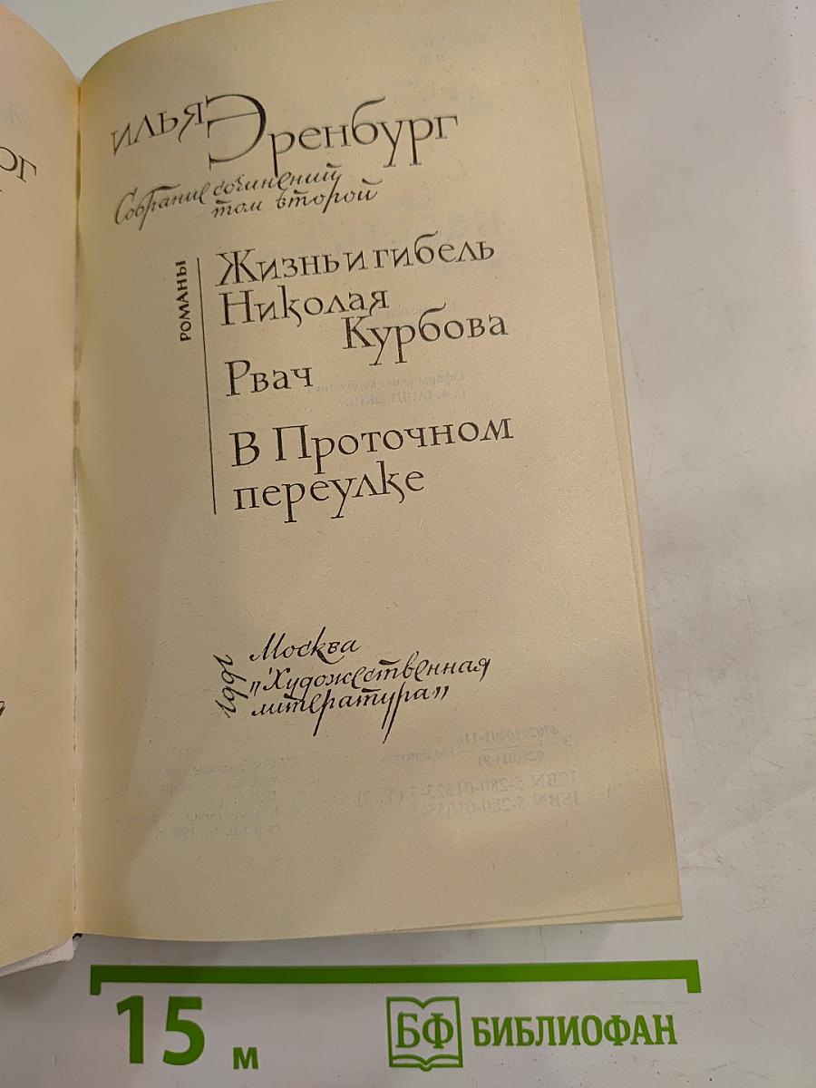 Собрание сочинений. Том 2. Романы: Жизнь и гибель Николая Курбова. Рвач. В Проточном переулке
