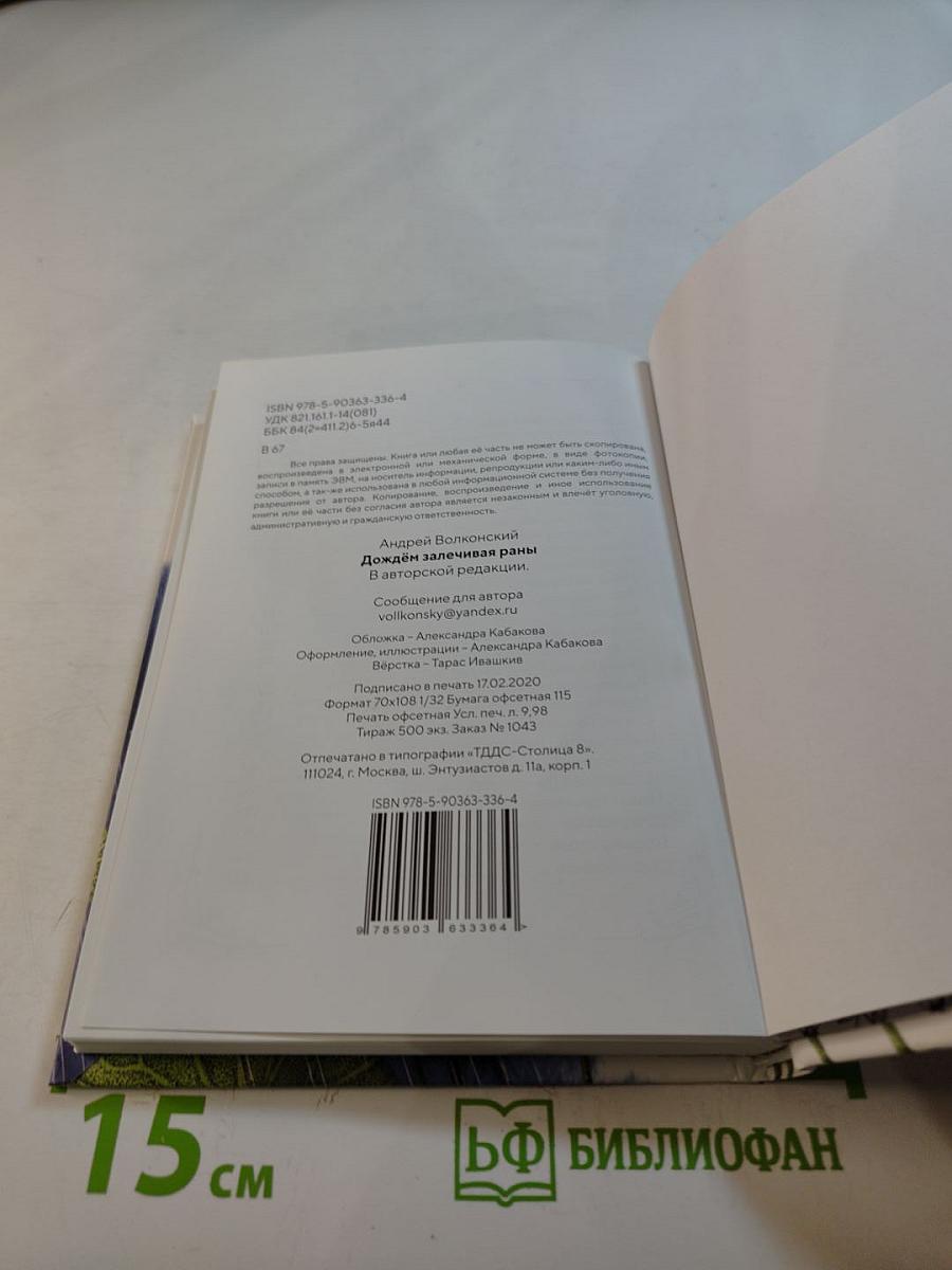 Дождём залечивая раны