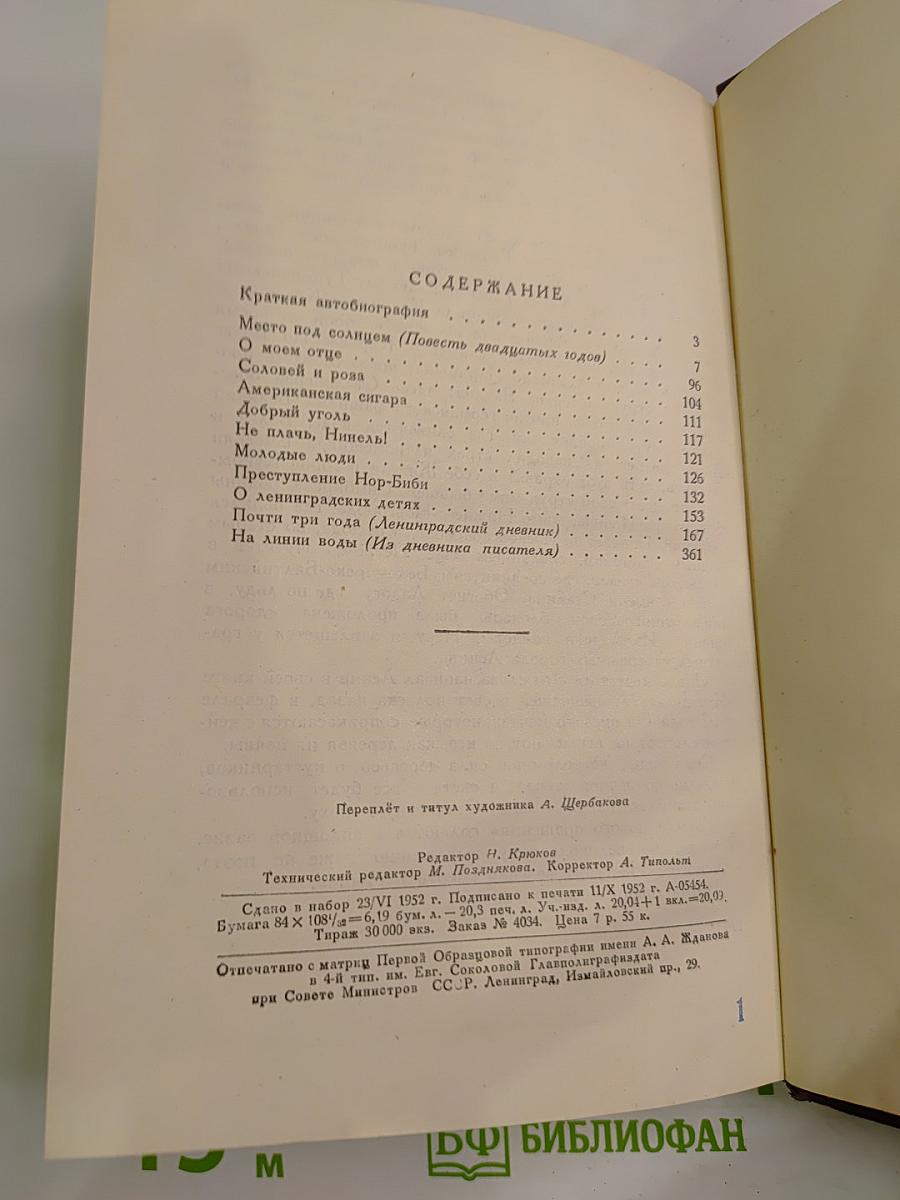 Избранная проза