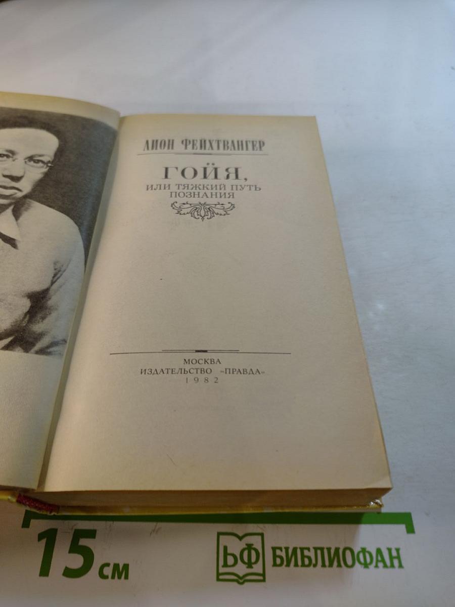 Гойя, или Тяжкий путь познания