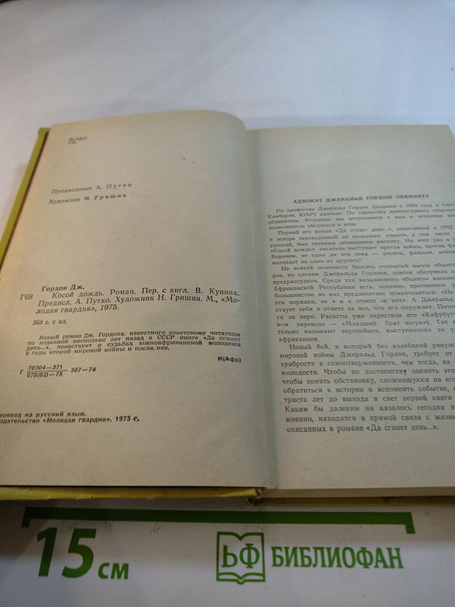 Косой дождь