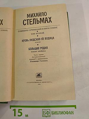 Собрание сочинений в пяти томах. Том 2: Кровь людская - не водица; Большая родня
