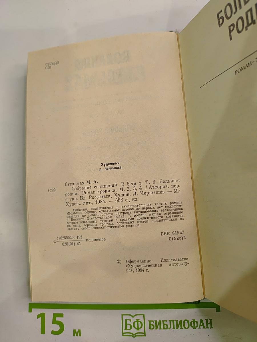 Большая родня. Роман-хроника. Том третий
