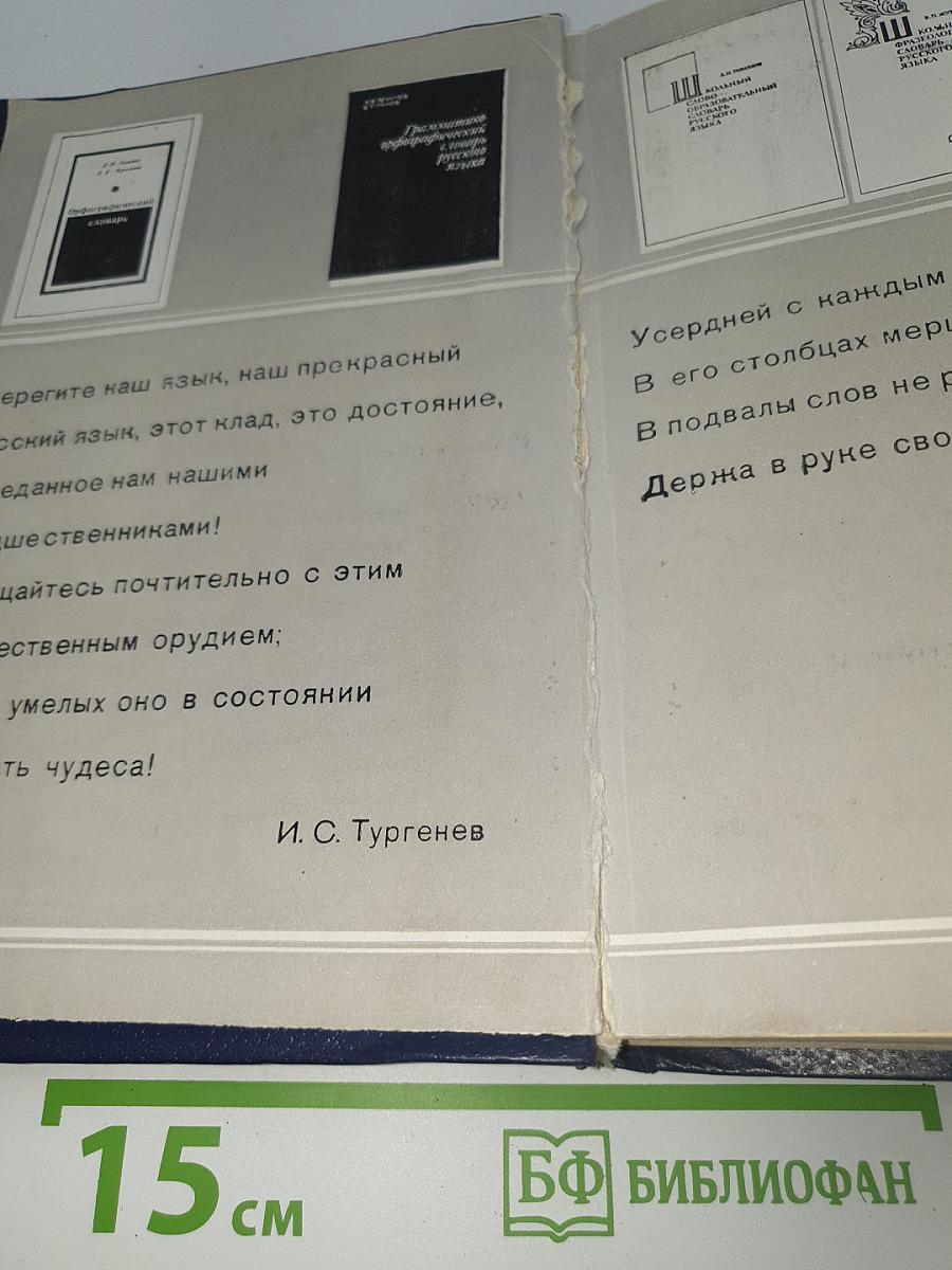 Школьный толковый словарь русского языка